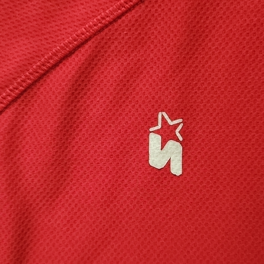 STARTER Red Athletic Fit Dri-Star T-shirt - Picture 4 of 9